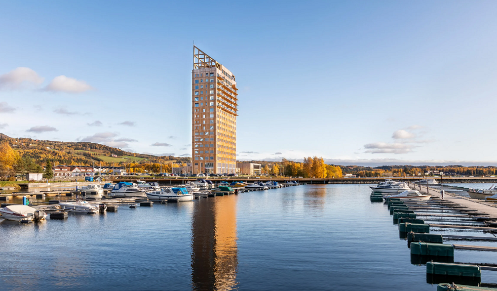 Kulla me e larte prej druri ne Norvegji